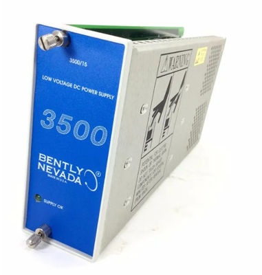 3500/15-05-05-00 Bently Nevada 3500/15 alimentation en courant alternatif et en courant continu