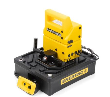 Pompe hydraulique électrique économique Enerpac PUJ1201E | Groupe motopompe à deux vitesses