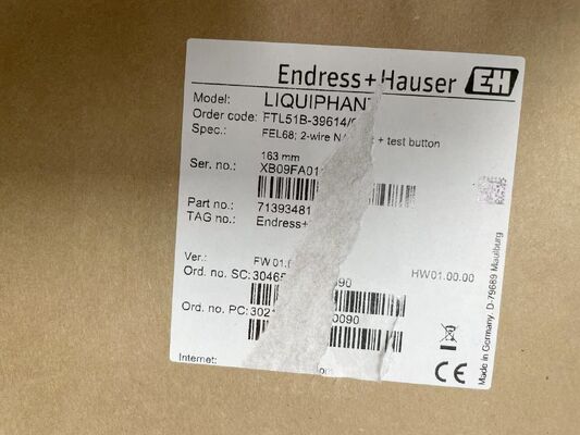 Endress Hauser FTL51B-3961/4 Détecteur de niveau vibrant haute performance pour applications liquides
