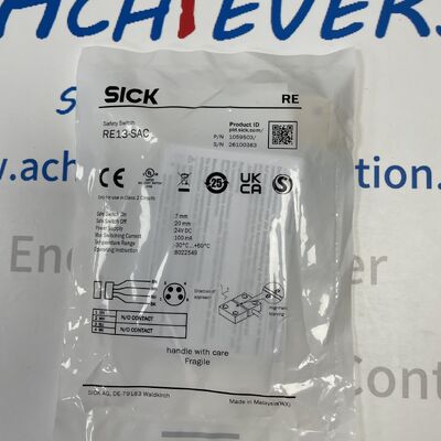 L'interrupteur de sécurité magnétique sans contact SICK RE13-SAC de type 4