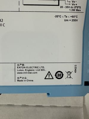 MTL5541 Barrières de sécurité de l'alimentation du répéteur MTL