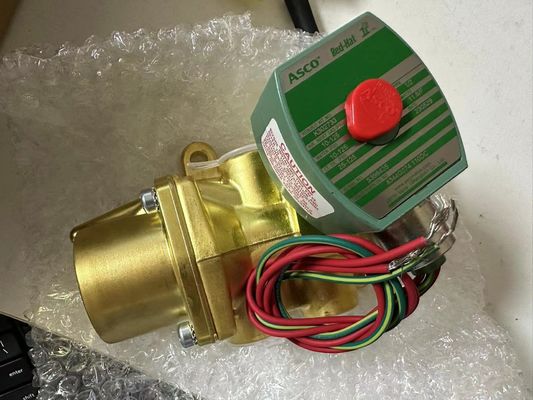 8344G074 110V Emerson ASCO soupape électromagnétique 4 voies 1/2 " NPT corps en laiton à électromagnétique unique