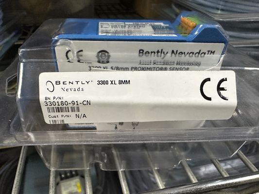 330180-91-CN Bently Nevada 3300 XL Sensor de proximité 9,0 mètres (29,5 pieds) Longueur du système, monté DIN