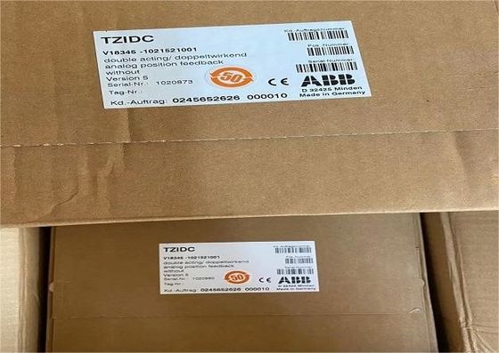 V18345-1010551001 positionneur de soupape ABB TZIDC électro-pneumatique
