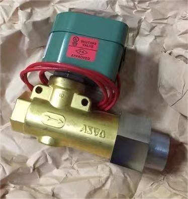 8266D069V 1/2 " NPT Emerson ASCO 2 voies soupape solénoïde huile de carburant 120VAC 1/4 " ouverture