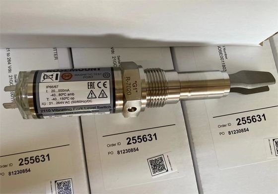 211001L1NAQ4 Rosemount 2110 Commutateur de niveau de fourche vibrante