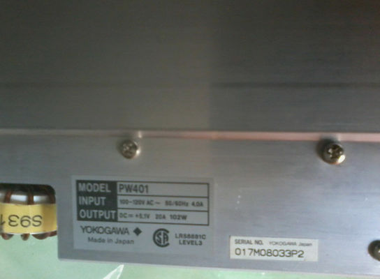 L'alimentation électrique Yokogawa PW401