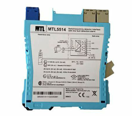 MTL5514 Interface de commutateur/détecteur de proximité MTL Temps de réponse maximum 10 ms