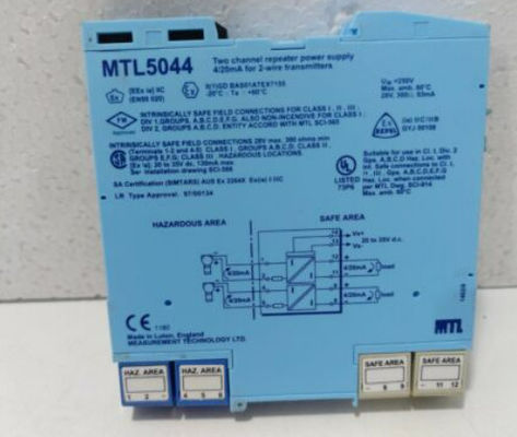 MTL5044 MTL Instruments Répétiteur alimentation de l'alimentation de la tension de 20 à 35 V dc
