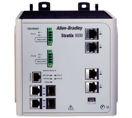 1783-MS06T Allen Bradley 6 Port Switch Nombre de ports 6 Commutateurs gérés par Stratix