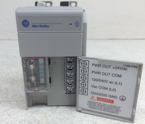 1769-PA2 ALLEN BRADLEY CompactLogix AC 2A/0.8A L'alimentation électrique est de 85 à 265 V AC