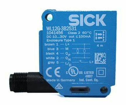 SICK WL12G-3B2531 Capteur photoélectrique rectangulaire pour applications industrielles