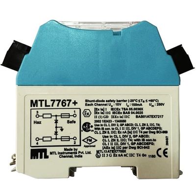 MTL7767+ MTL barrières Zener barrière de sécurité à un canal pour les applications industrielles