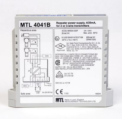 MTL4041B MTL Instruments Répétiteur d'alimentation pour un canal