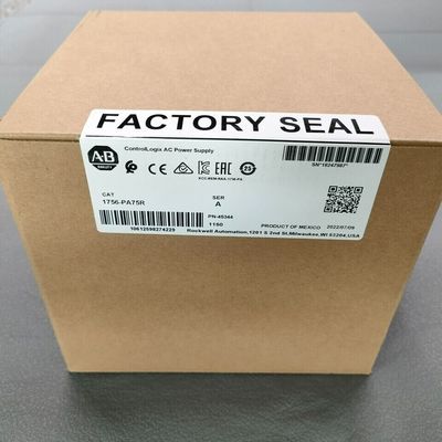 Allen Bradley 1756-PA75R ControlLogix alimentation redondante avec fréquence d'entrée de 47 à 63 Hertz