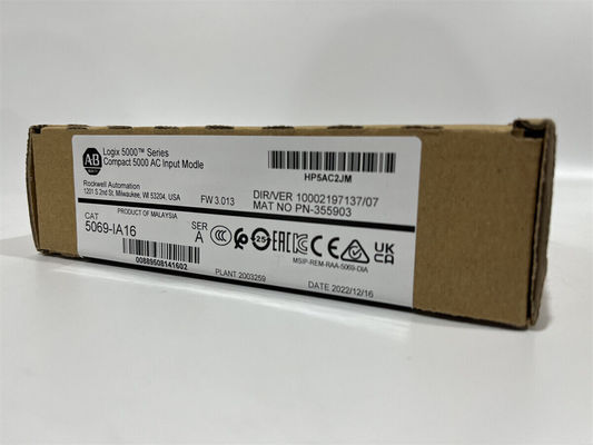 Allen-Bradley 5069-IA16 Module d'entrée discrète compact 5000 avec entrée 120 / 240 VAC