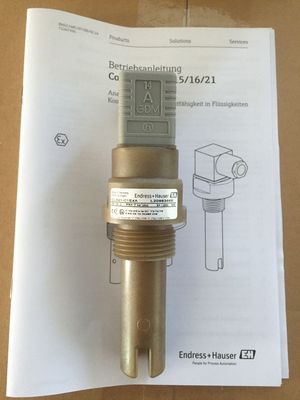 Le capteur de conductivité analogique Endress+Hauser CLS21-C1E4A