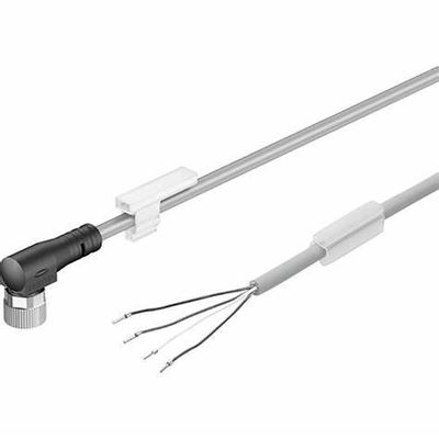 Le câble de connexion Festo NEBS-L1G4-K-2.5-LE4 avec porte-étiquette