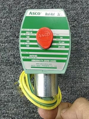 24 VDC Rating de l'alimentation d'entrée ASCO 8262G262 Red-Hat II Ventilateurs solénoïdes à action directe