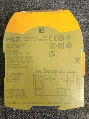 Allemagne Origine PILZ Extension de contact 750103 Emballage d'origine sans chauffage
