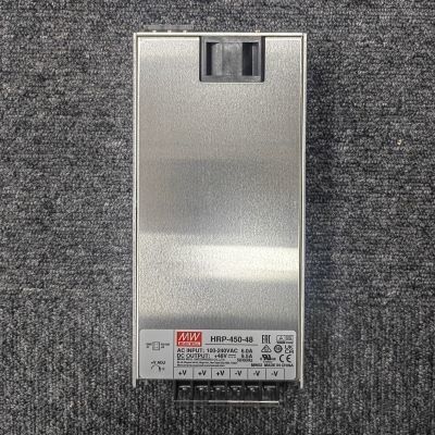 HRP-450-48 48Vdc 9.5A alimentation PFC 8 sorties analogiques Compact 100 mm x 100 mm x 100 mm Taille