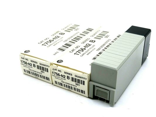 ALLEN BRADLEY 1756-N2 Module de remplissage de fente à deux pièces avec codage de tension d'entrée 768-32V et plage de fréquence d'entrée 47-63 Hz
