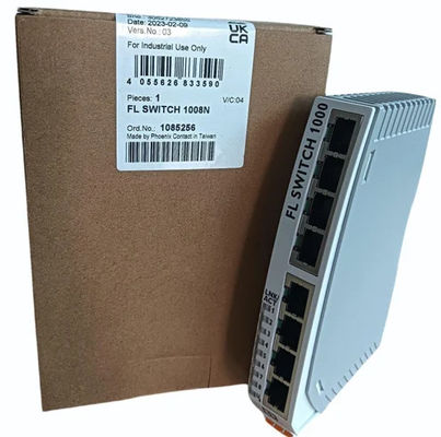 FL SWITCH 1008N 1085256 Commutateur Ethernet industriel avec niveau de protection IP54 et constante de cellule de 0,05 cm-1
