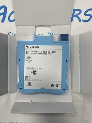 MTL4546C Isolateurs intrinsèquement sûrs Plage de signaux Sortie 4 à 20mA Indication de puissance verte