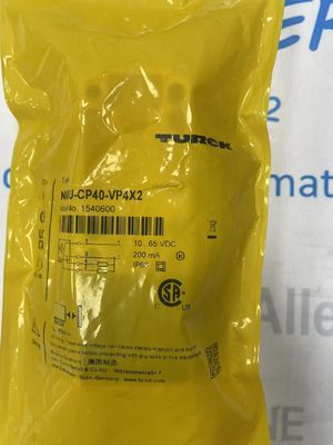 Capteur de proximité inductif Turck NI40U-CP40-VP4X2 pour une installation non encastrée précise