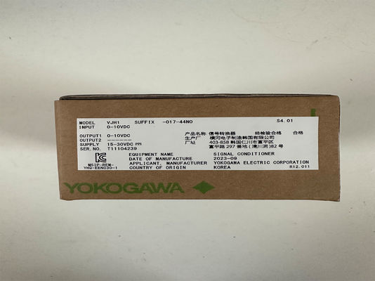 Les systèmes de réglage du signal de la série Yokogawa SUFFIX-017-44NO JUXTA VJ