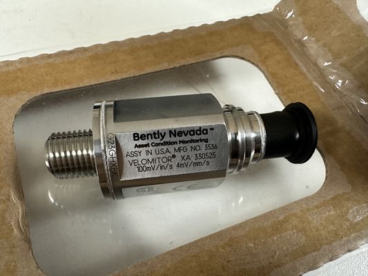 Interface RS-485 Bently Nevada 330525-00 Capteur de vélocité piézo-électrique Velomitor XA Performances de pointe avec indice de protection IP67