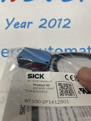 Capteurs photoélectriques SICK WT100-2P1412S01 Détection précise avec une portée de détection de 0 m à 40 m et une reproductibilité de ≤ 2 %
