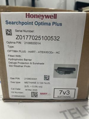Honeywell 2108b2001H Point de recherche Optima Plus Détecteur de gaz 320r/min Vitesse nominale 1/4" Connexion de processus NPT