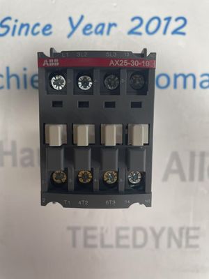 Contacteur ABB AX25-30-10-80 AC unipolaire, type de signal à extrémité unique et classe de protection IP67 pour une performance durable