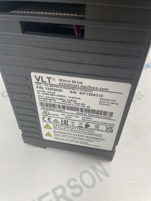 Variateur de fréquence AC Danfoss FC-051P4K0T4E20H3BXCXXXSXXX, pression 10 bar et matériau d'étanchéité NBR