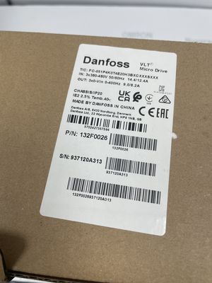 Variateur de fréquence AC Danfoss FC-051P4K0T4E20H3BXCXXXSXXX, pression 10 bar et matériau d'étanchéité NBR