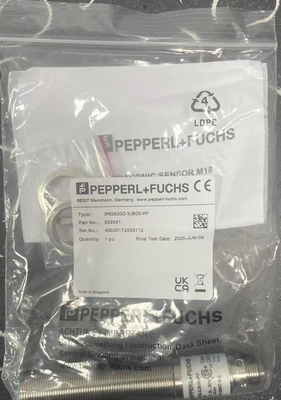 Capteur ultrasonique Pepperl+Fuchs 3RG6232-3JS00-PF avec sortie relais