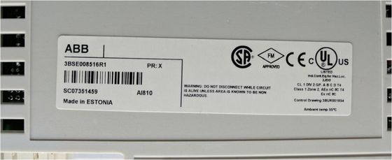ABB 3BSE008516R1 AI810 Module d'entrée analogique 12 bits Communication HART