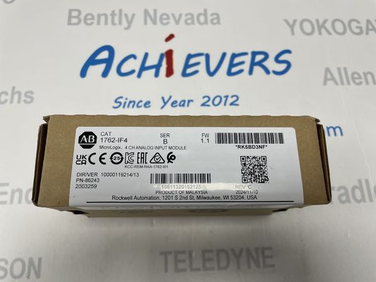 Le module Allen-Bradley 1762-IF4 est un module d'entrée analogique compact à quatre (4) canaux différentiels.