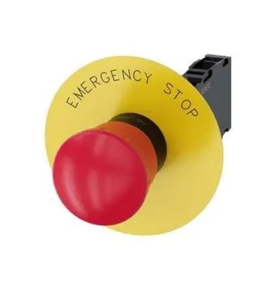 SIEMENS 3SU1100-1HB20 1FH0 BOUTONS-POUSSOIRS ARRÊT D'URGENCE champignon