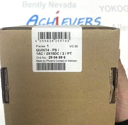 L'alimentation électrique de commutation est fournie par le contact Phoenix QUINT4-PS/1AC/2X15DC/2/PT