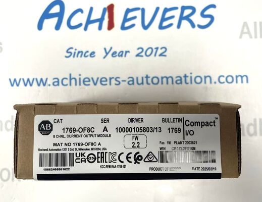 Module de sortie analogique hautes performances Allen-Bradley 1769-OF8C