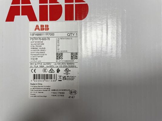 ABB PSTX170-600-70 Démarreur progressif intelligent avancé pour le contrôle moteur