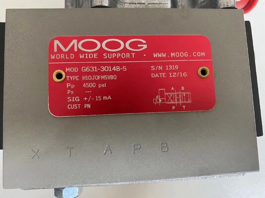 Vanne servo-électrohydraulique MOOG G631-3014B-5