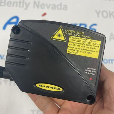 Capteur laser à temps de vol rétro-réfléchissant de haute précision BANNER LT3PILVQ