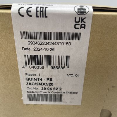 Contact avec le Phoenix QUINT4-PS3AC/24DC/20 2904622 alimentation électrique