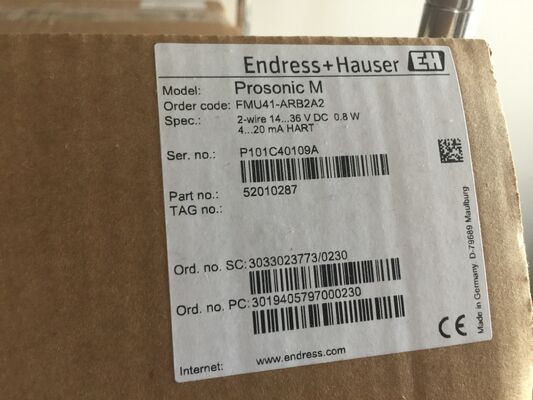 E+H FMU41-ARB2A2 Émetteur de niveau ultrasonique M prosonique