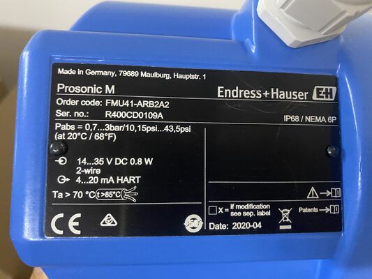 E+H FMU41-ARB2A2 Émetteur de niveau ultrasonique M prosonique
