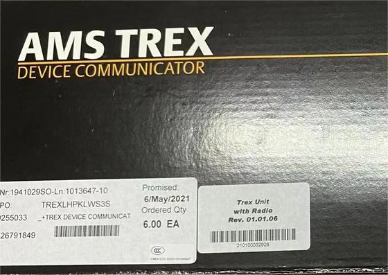 TREXLHPKLWS3S EmersonDevice Communicator Plus module de communication, HART, (Li-ion), IS, sans fil, support standard (3 ans)