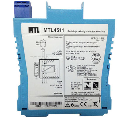 MTL4511 MTL Instruments Switch/Proximity Detector Interface à 1 canal, avec détection de défaut de ligne